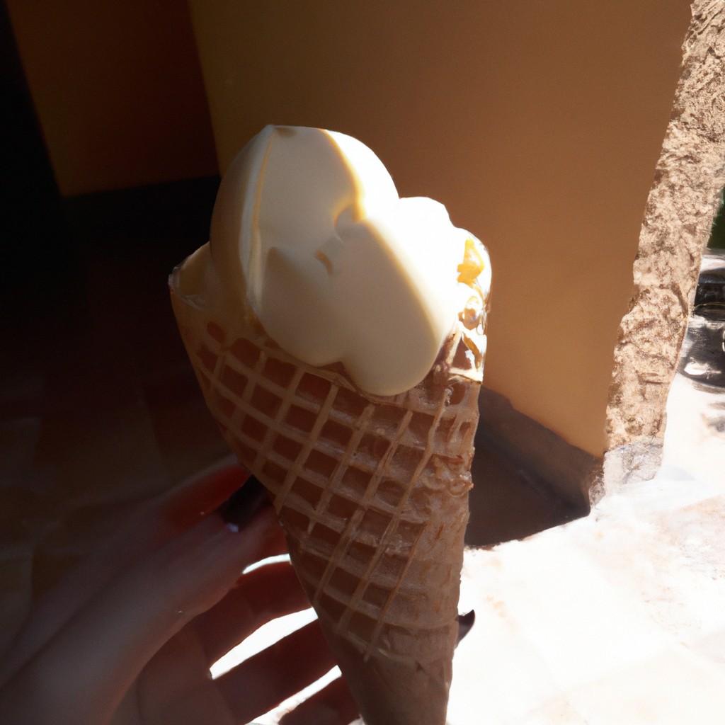 Sorvete de Baunilha: Simplicidade que encanta!