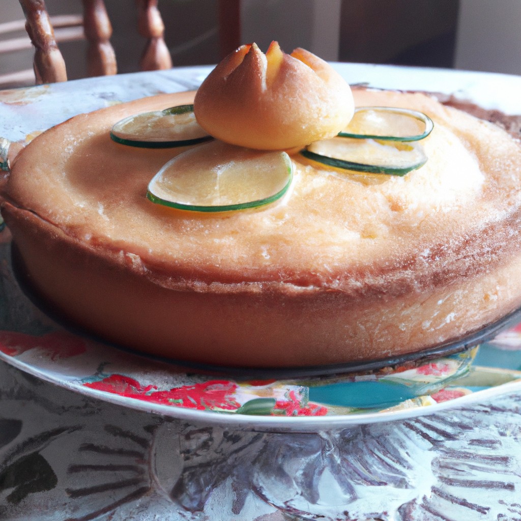 Torta de Limão: Uma explosão de frescor!