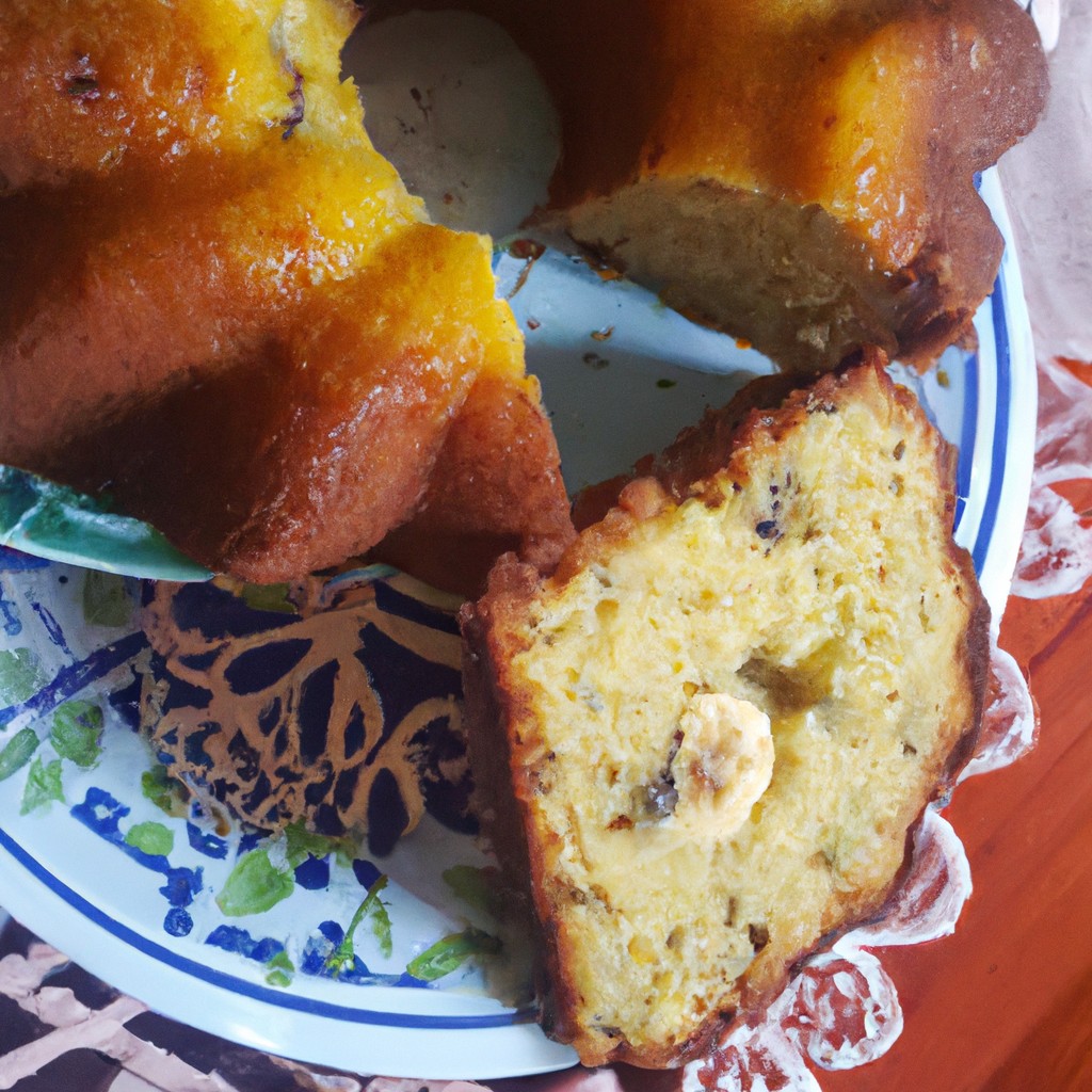 Bolo de Banana: Conforto em cada fatia!