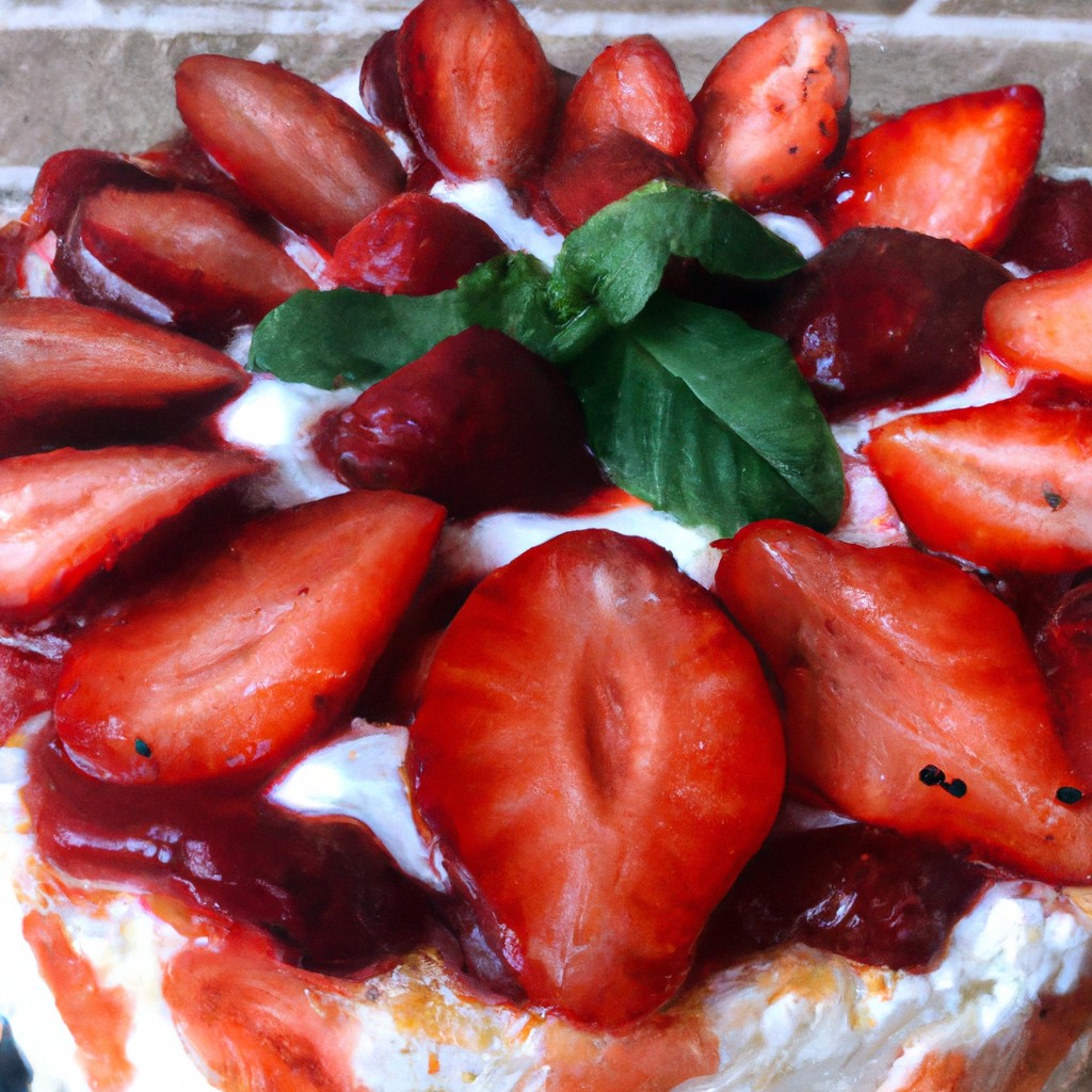 Torta de Morango: A doçura da natureza em forma de doce!