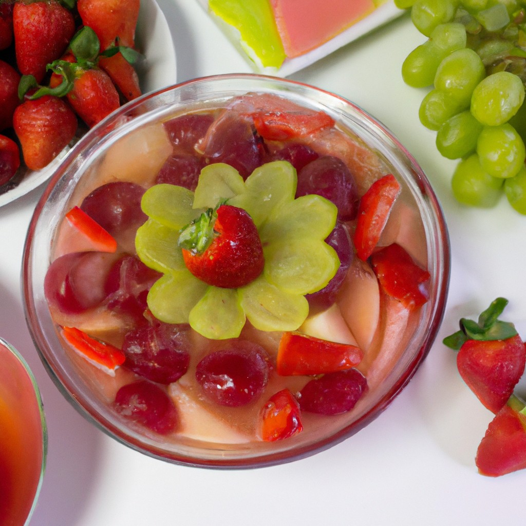 Gelatina de Frutas: Diversão e sabor em cada colherada!