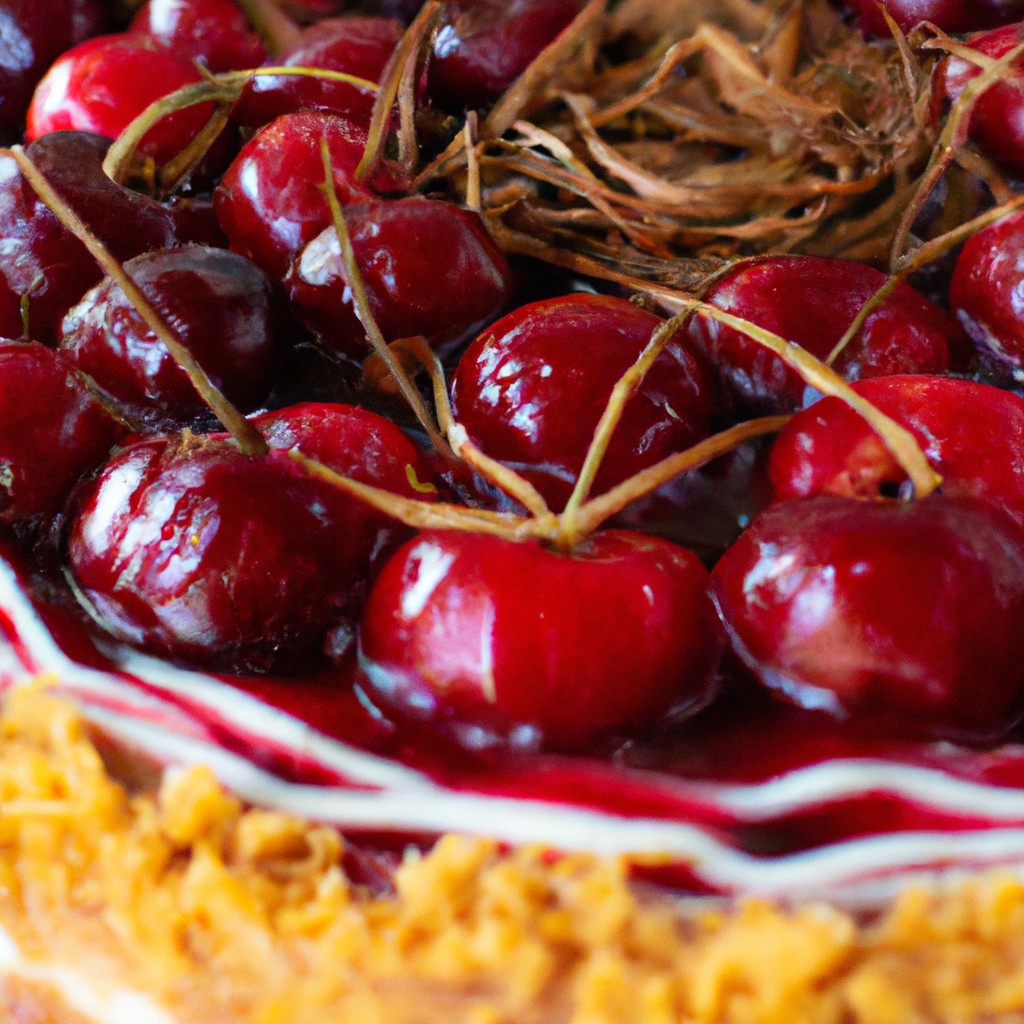 Torta de Cereja: Uma explosão de sabor em cada pedaço!