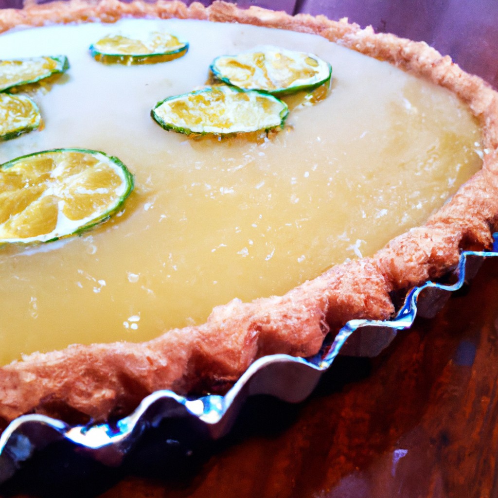 Torta de Limão Siciliano: Frescor e sofisticação em cada fatia!
