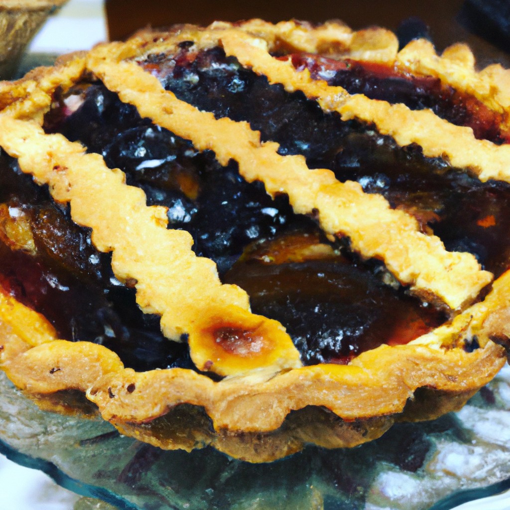 Torta de Ameixa: Uma explosão de doçura em cada pedaço!