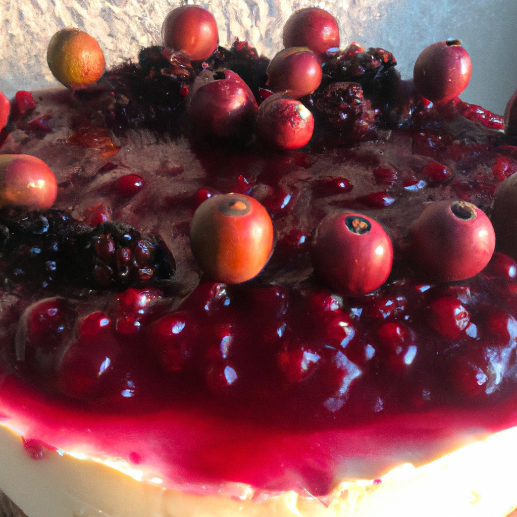 Cheesecake de Amora: Uma explosão de sabores!