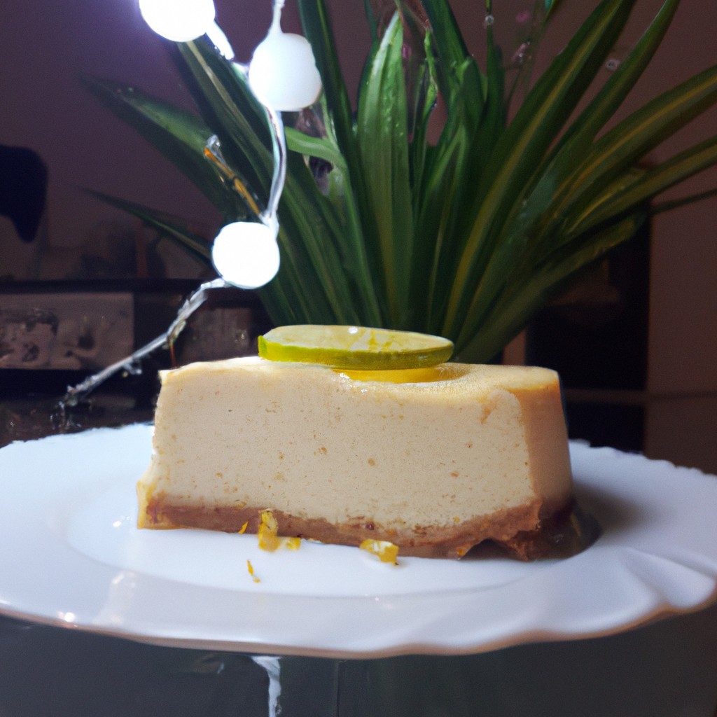 Cheesecake de Limão Siciliano: Frescor e sofisticação em cada mordida!