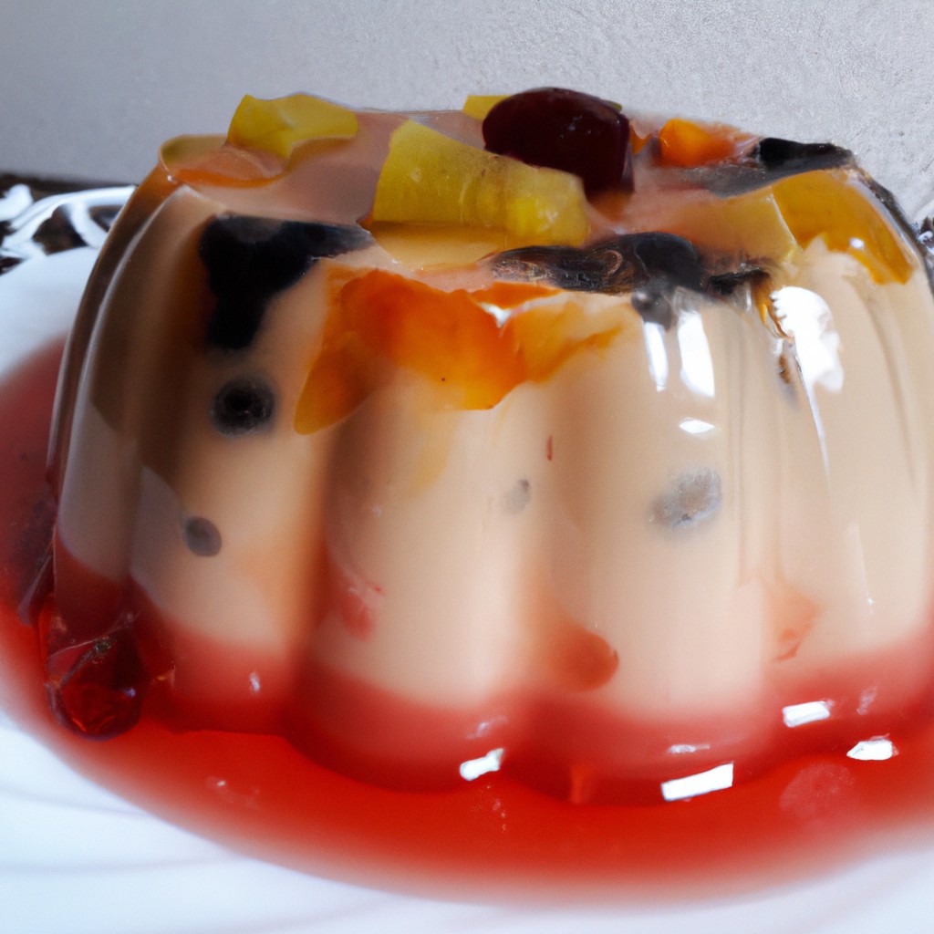 Pudim de Frutas: Frescor em forma de doce!