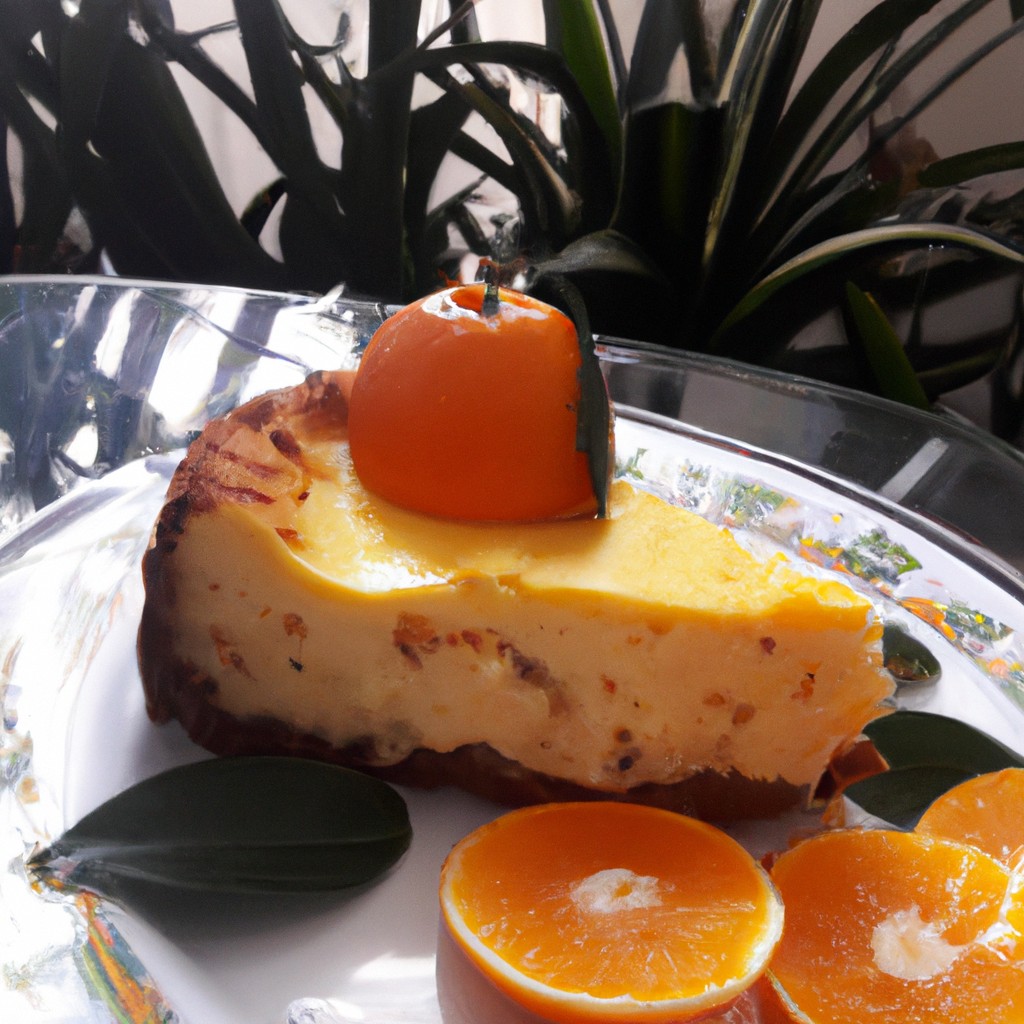 Cheesecake de Tangerina: Exotismo em forma de sobremesa!
