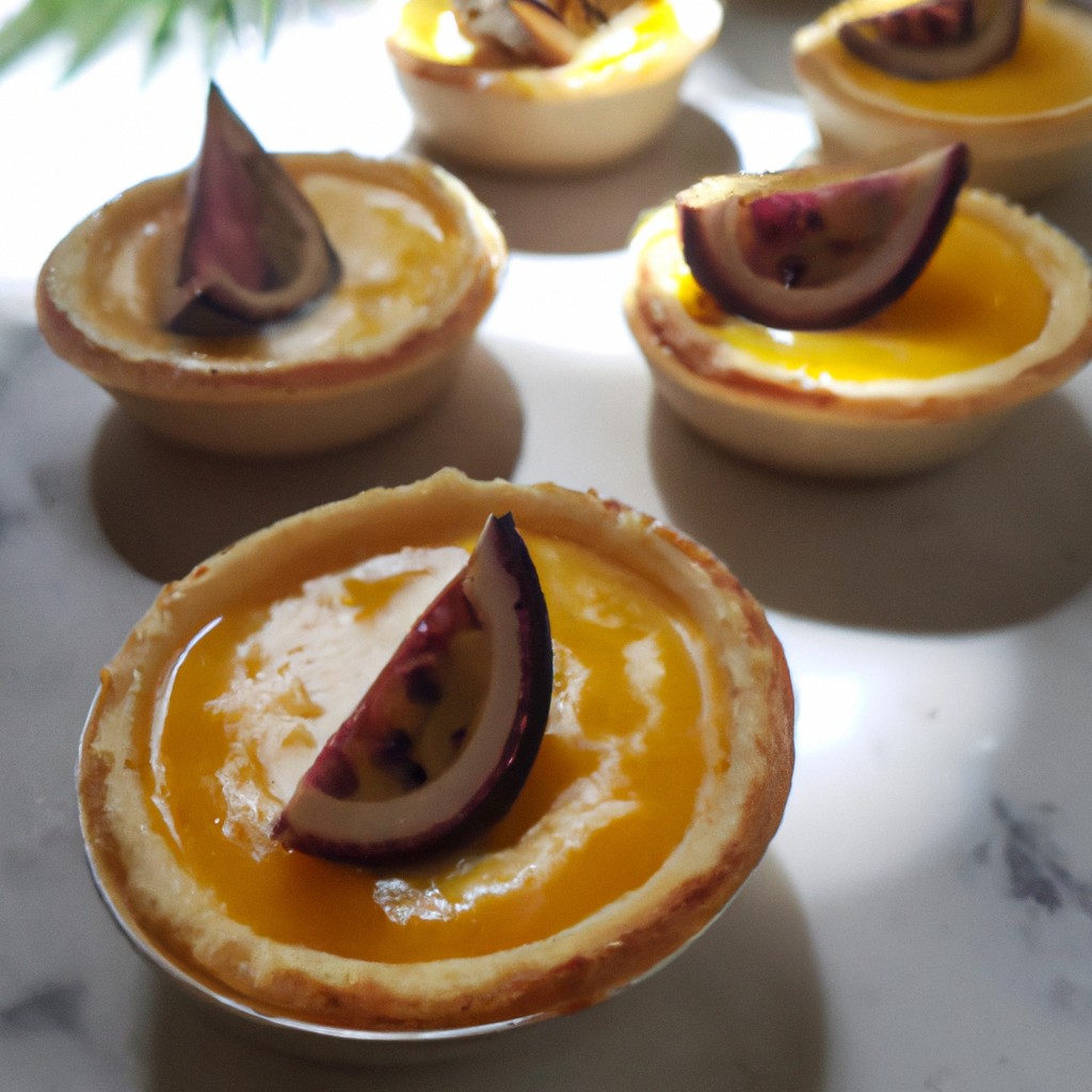 Tartelette de Maracujá: Uma viagem aos trópicos em forma de sobremesa!