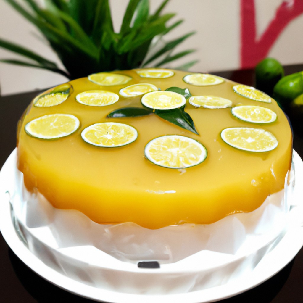 Pavê de Limão Siciliano: Frescor e elegância em cada camada!