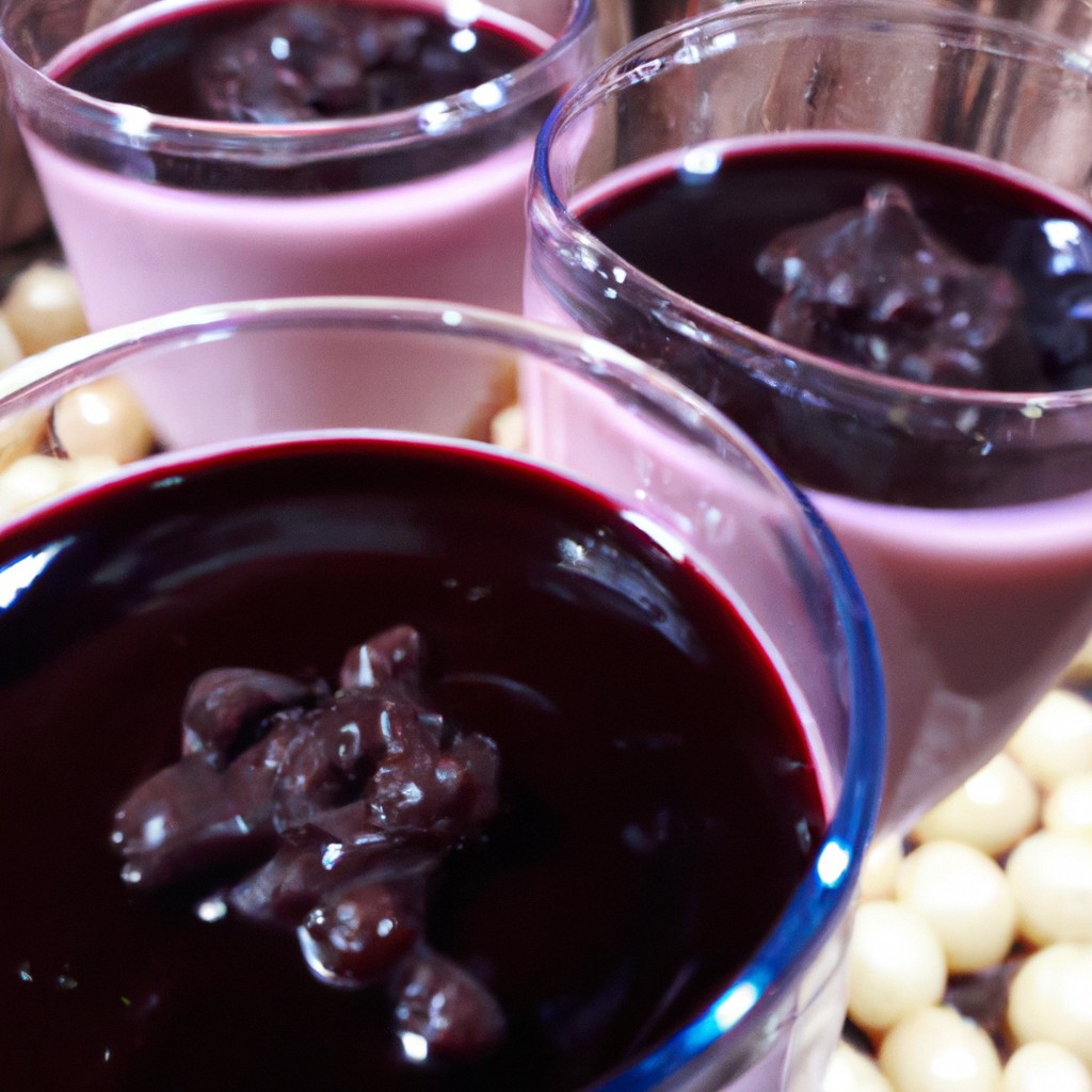 Mousse de Uva: Uma explosão de sabor em cada colherada!