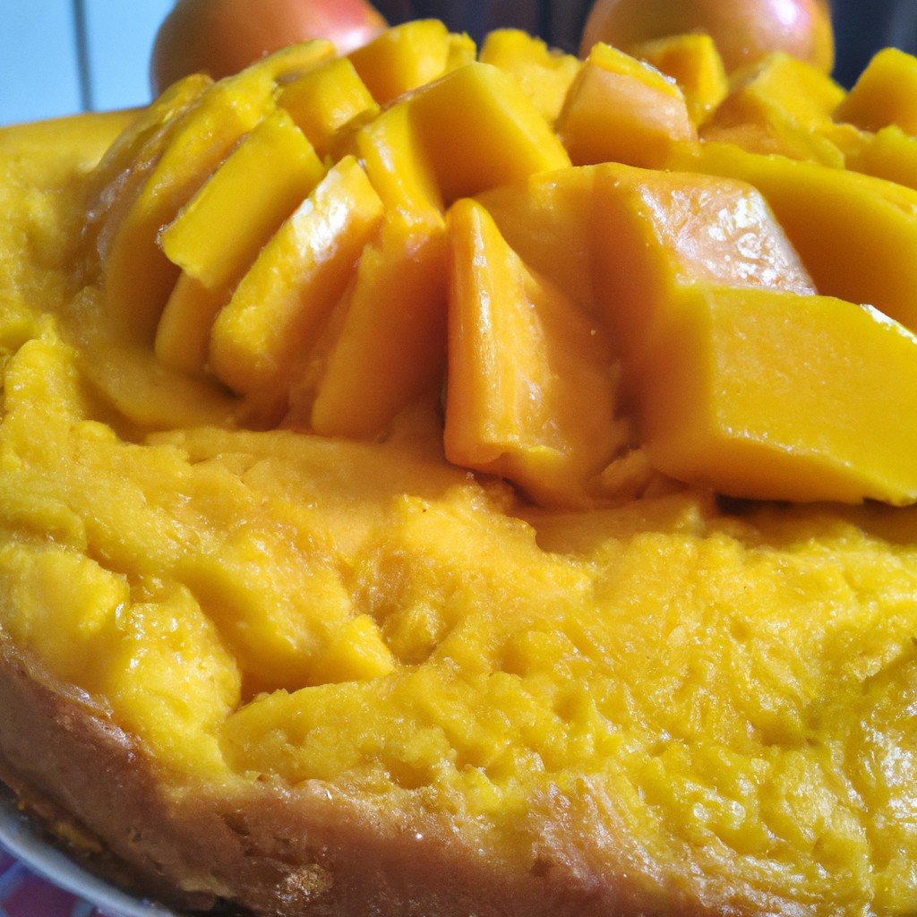 Bolo de Manga: Frescor e doçura em cada mordida!