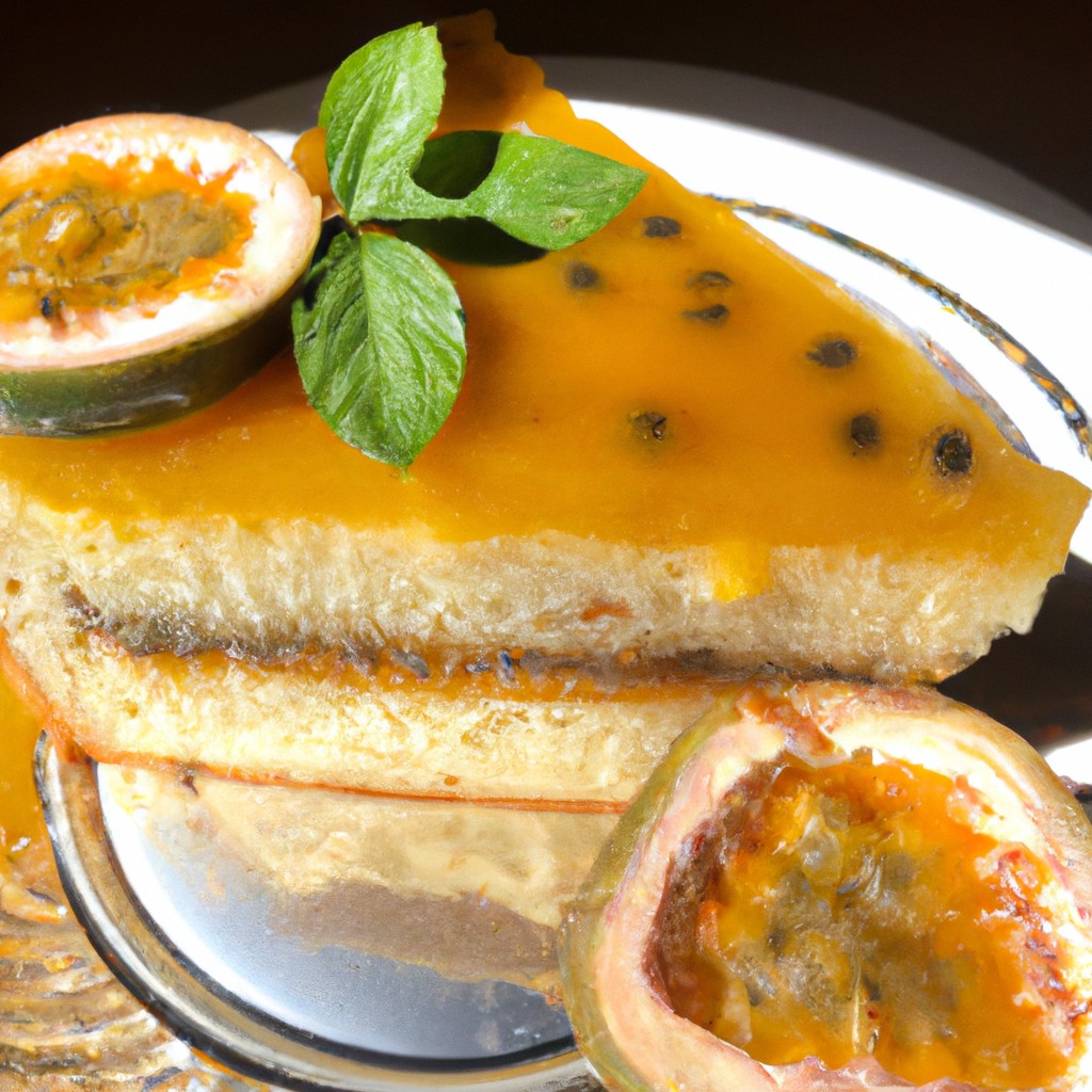 Bolo de Maracujá: Frescor e doçura em cada fatia!