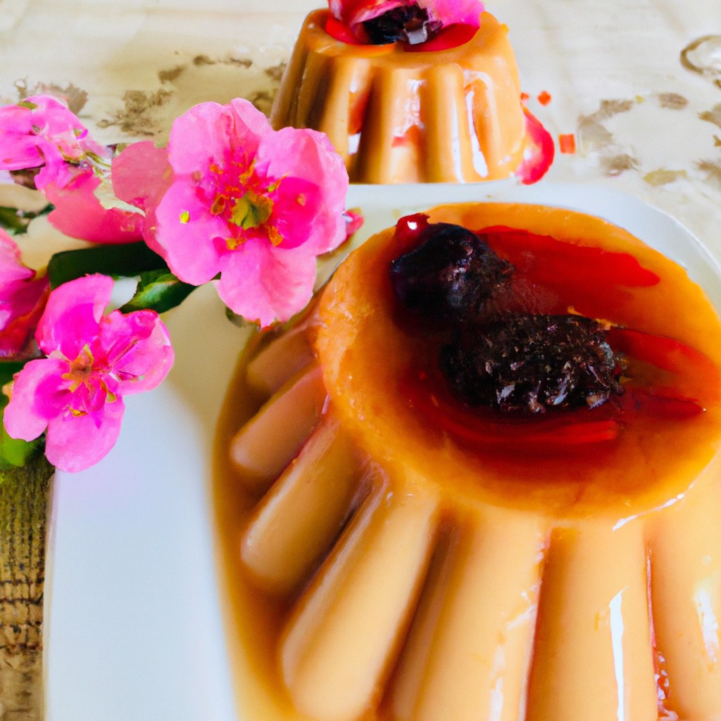 Pudim de Amora: Delicadeza e doçura em perfeita harmonia!