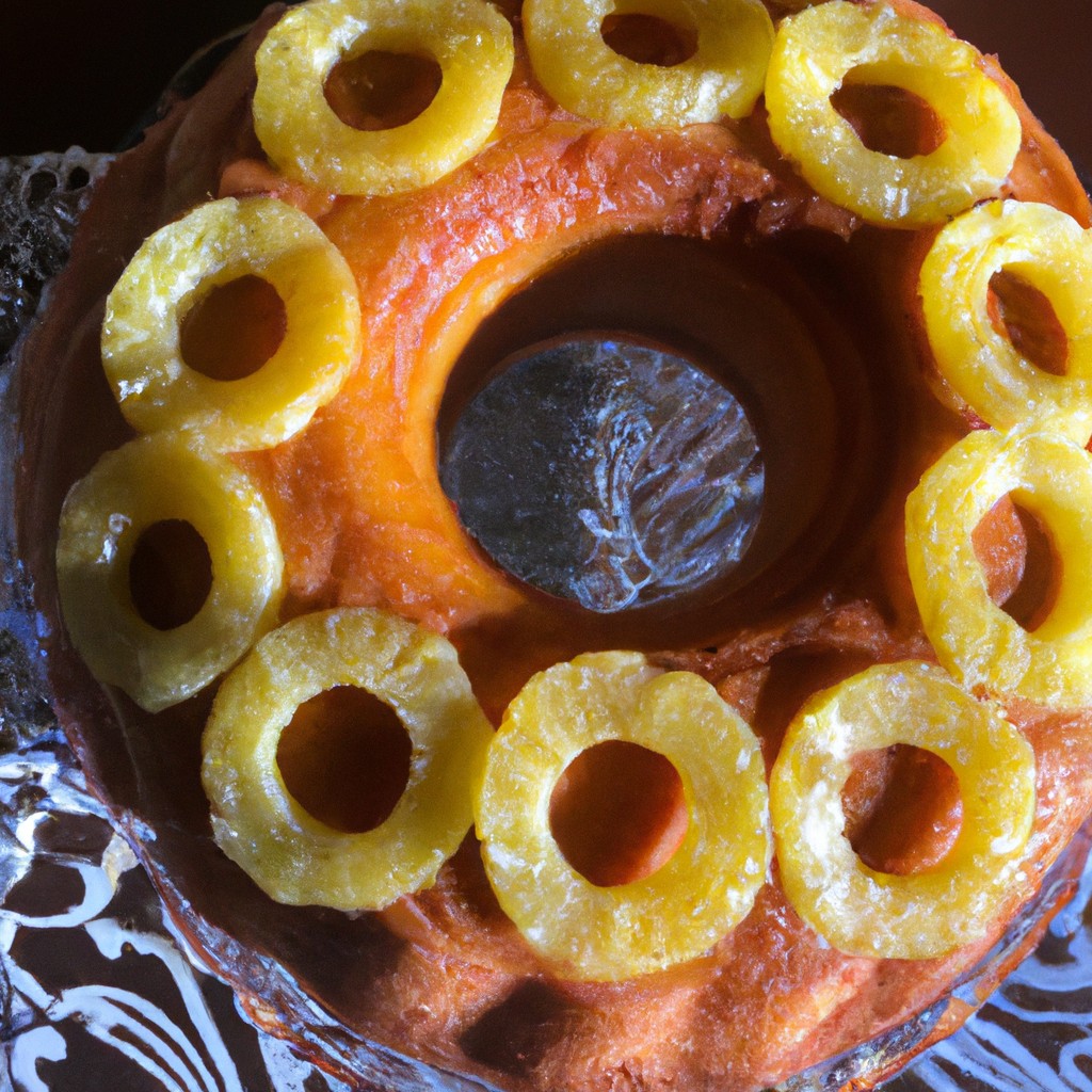 Bolo de Abacaxi: Exotismo e doçura em cada fatia!
