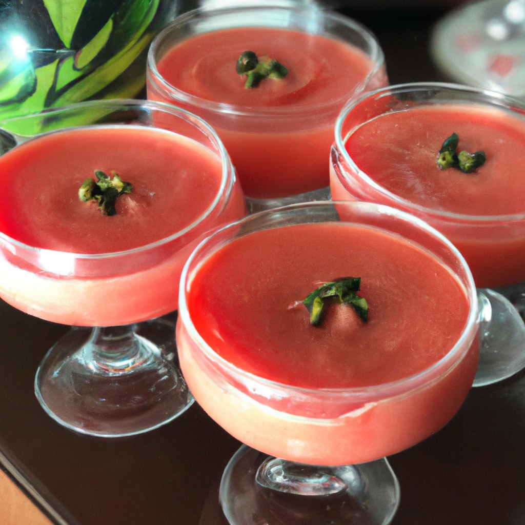 Mousse de Melancia: Frescor em forma de doce!