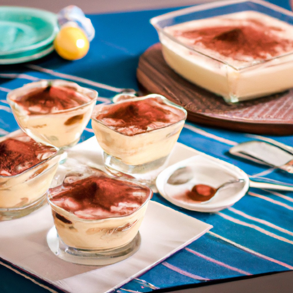 Tiramisu de Melão: Uma explosão de frescor em cada camada!