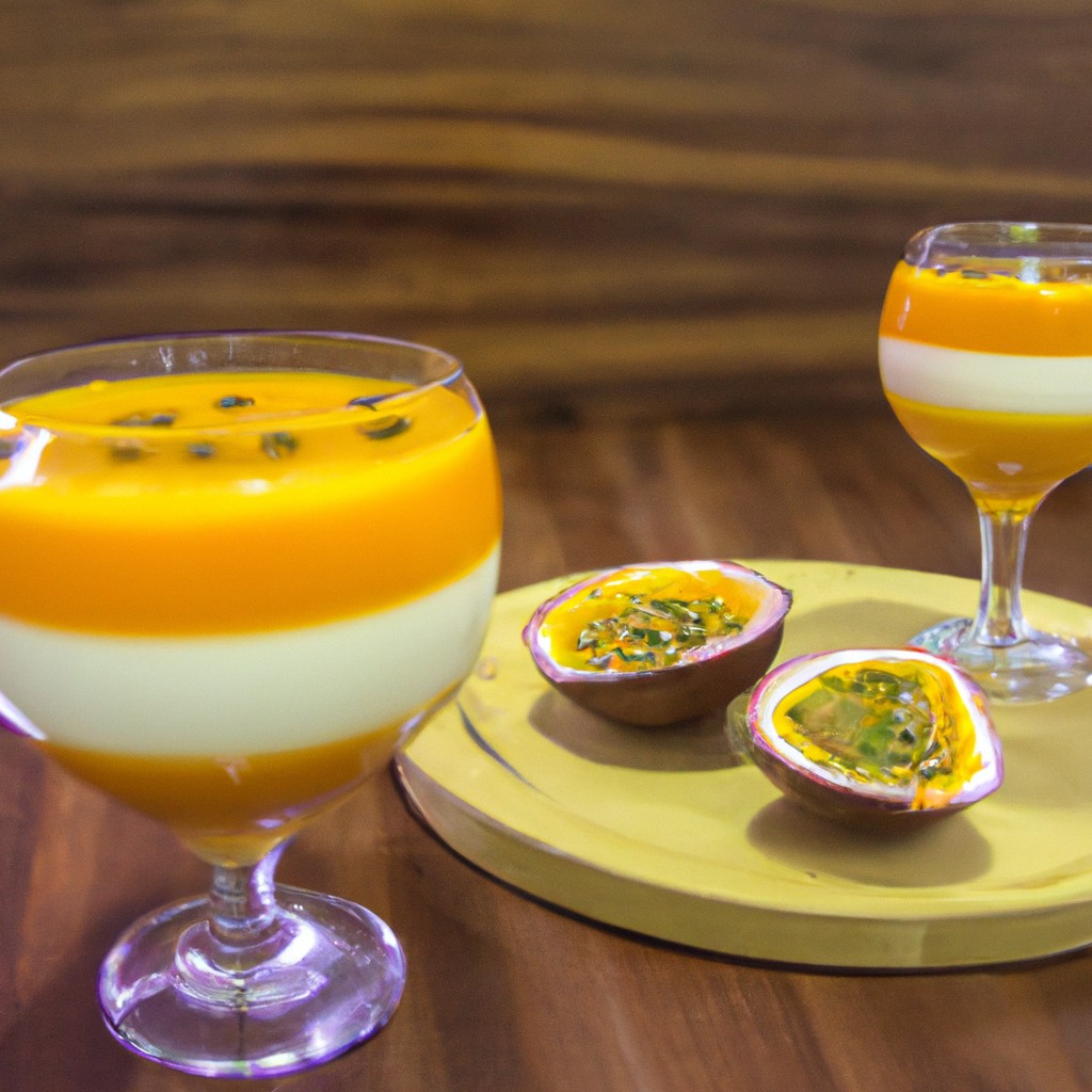 Mousse de Maracujá Refrescante: Um deleite tropical!
