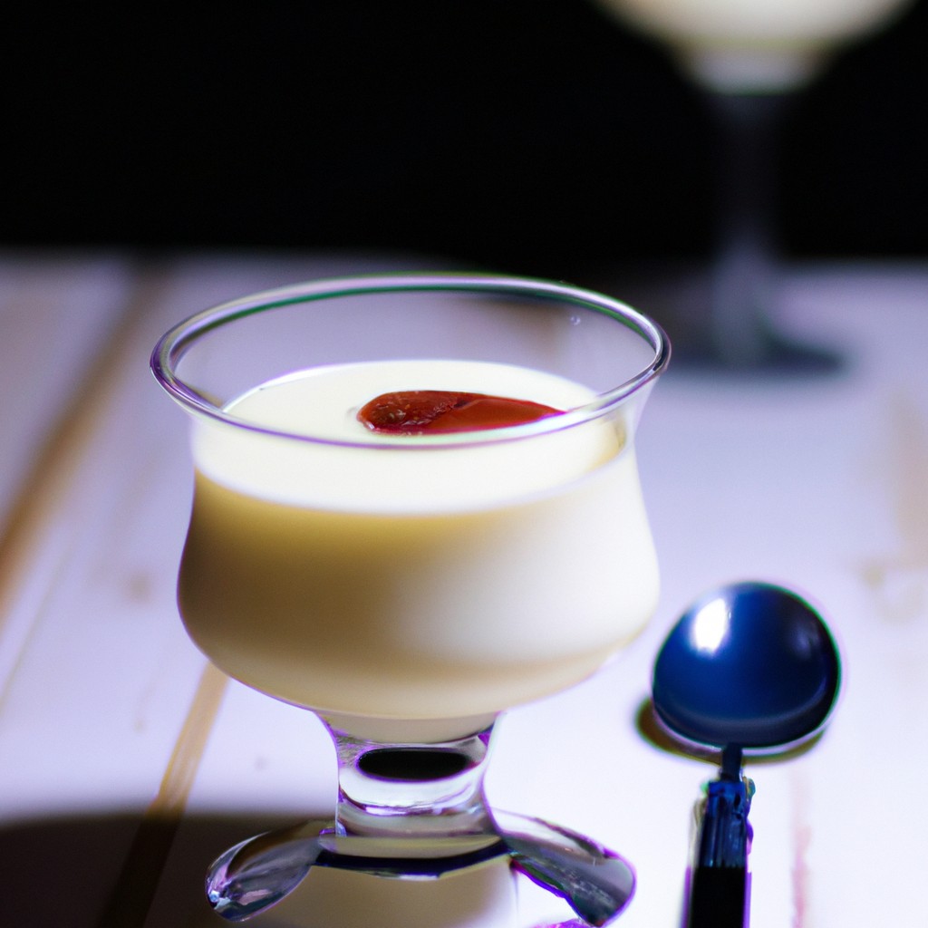 Panna Cotta de Baunilha Suave: Um deleite suave e reconfortante!