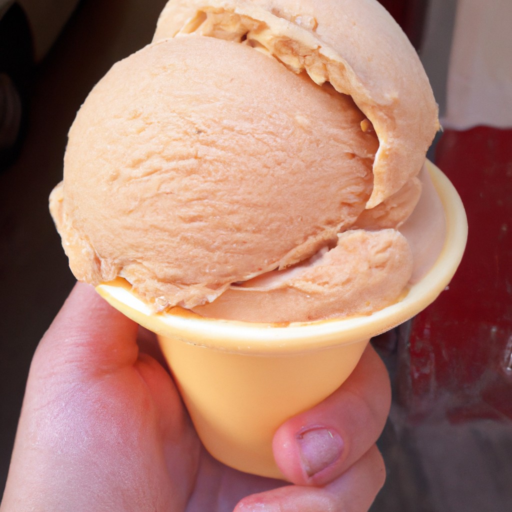 Sorvete de Caramelo Sedutor: Uma doce tentação que derrete na boca!