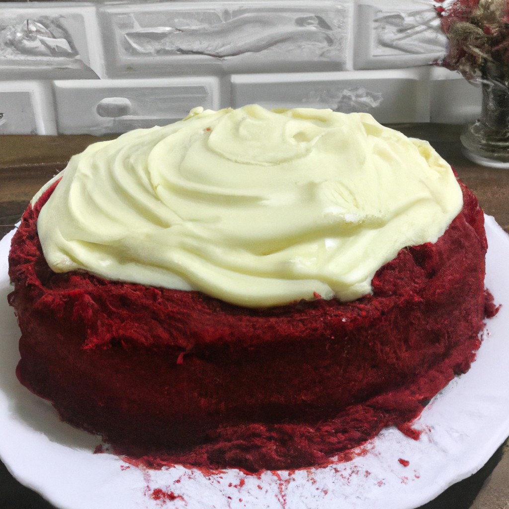 Bolo de Red Velvet com Cream Cheese: Um clássico reconfortante!