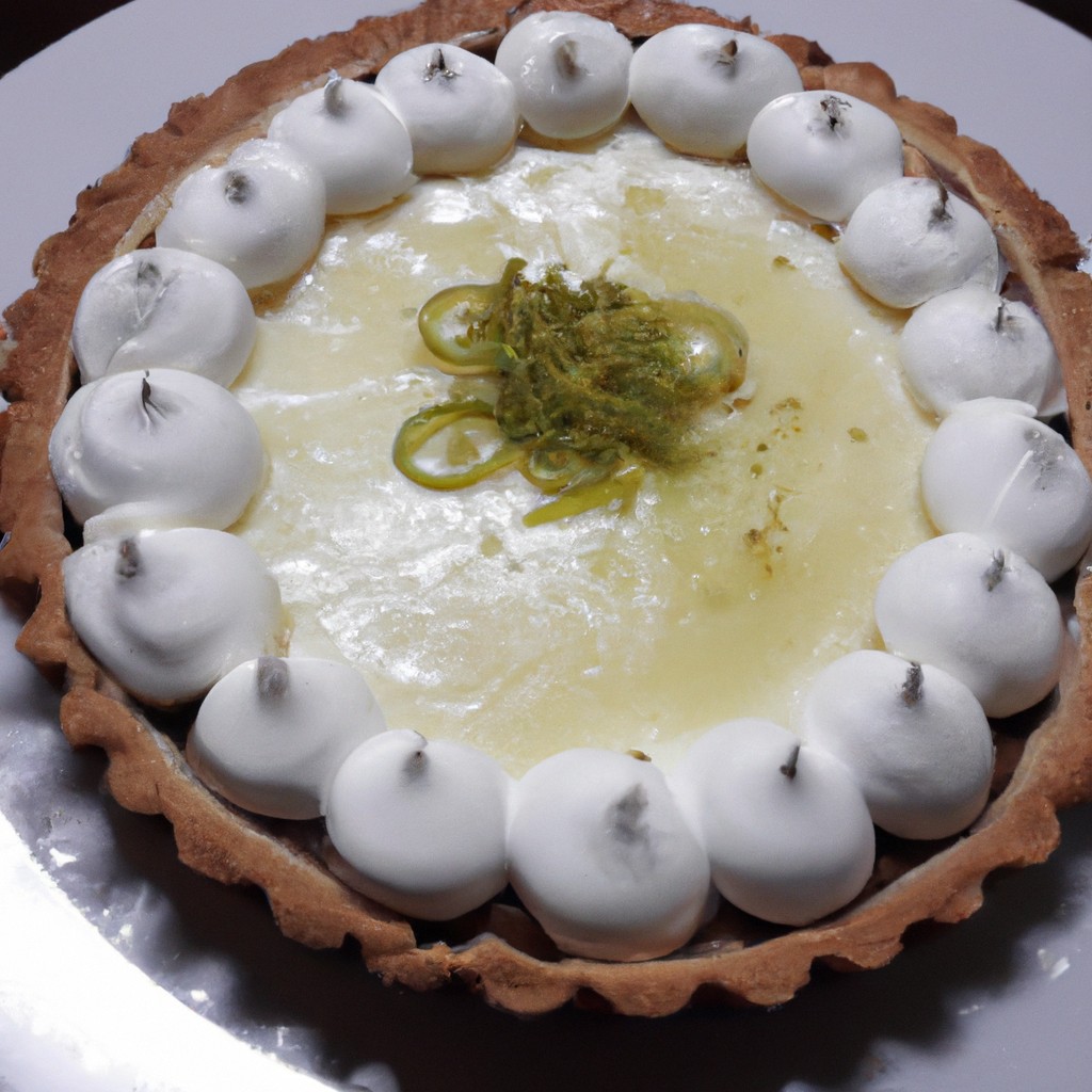 Torta de Limão com Merengue: Uma obra-prima de doçura e acidez!