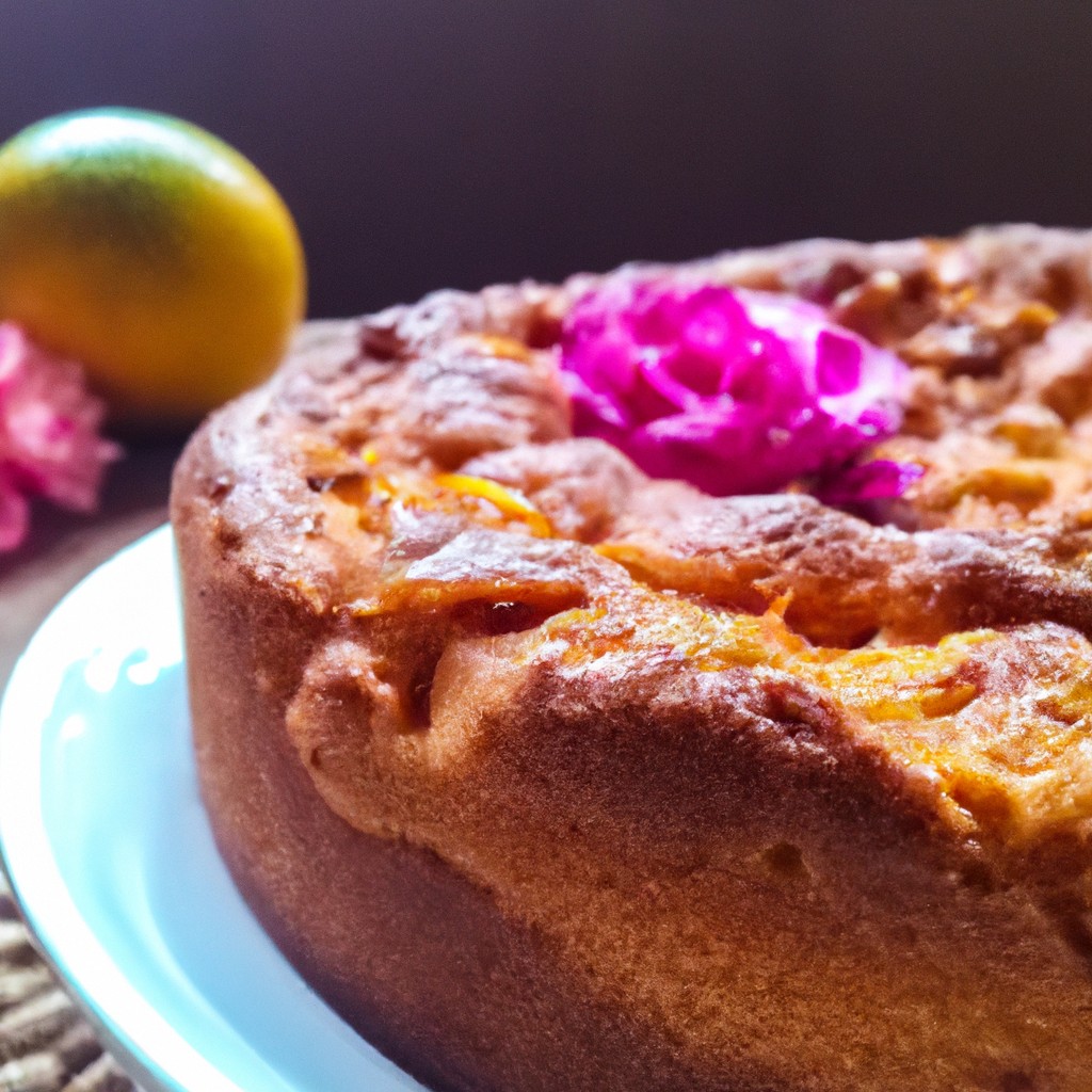 Bolo de Amêndoa e Laranja: Uma combinação perfeita de sabores!