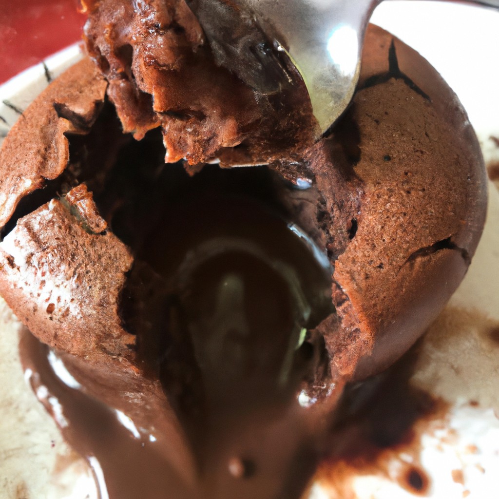 Petit Gateau de Nutella Tentador: Derrete na boca em puro prazer!