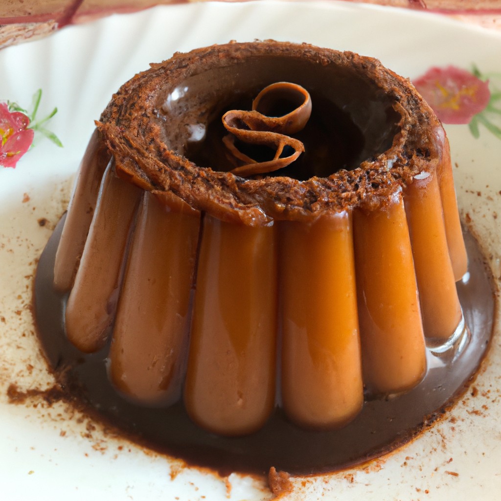 Pudim de Chocolate Sedutor: O doce que conquista corações!
