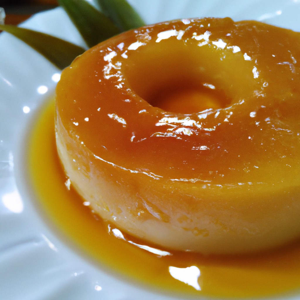 Pudim de Coco Caramelizado: Uma dança de sabores tropicais!