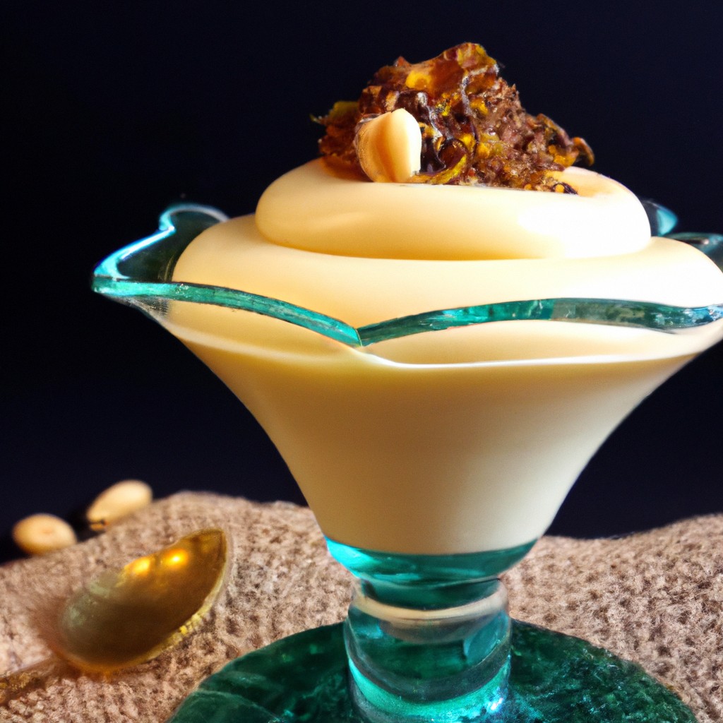 Mousse de Pistache Elegante: Um luxo cremoso para os sentidos!