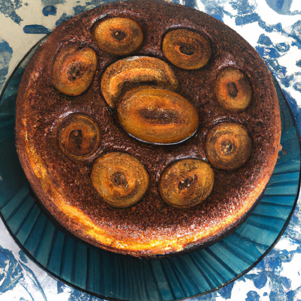 Torta de Banana Caramelizada: Um doce abraço de conforto!