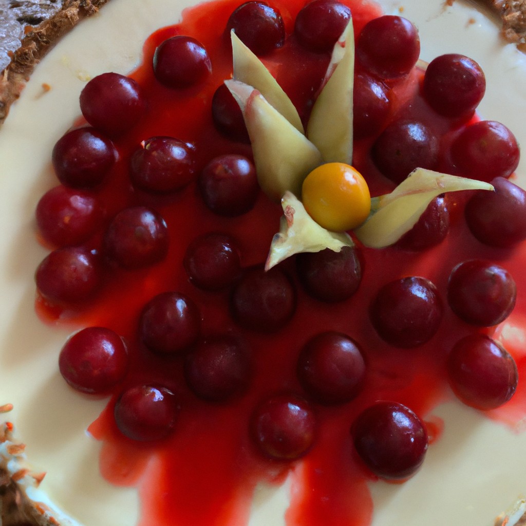 Cheesecake de Cereja Suave: Uma explosão de frutas em cada garfada!