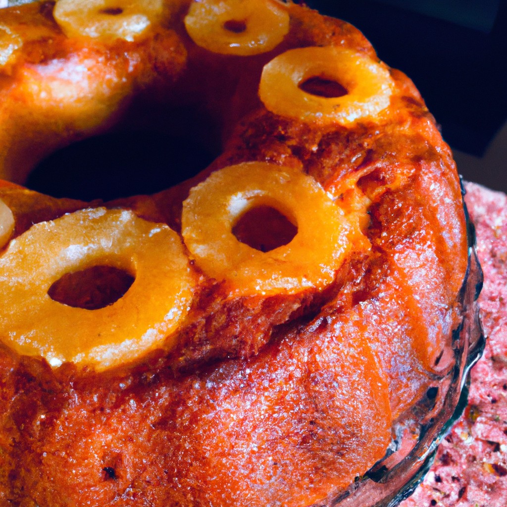 Bolo de Abacaxi Caramelizado: Um doce abraço de verão!