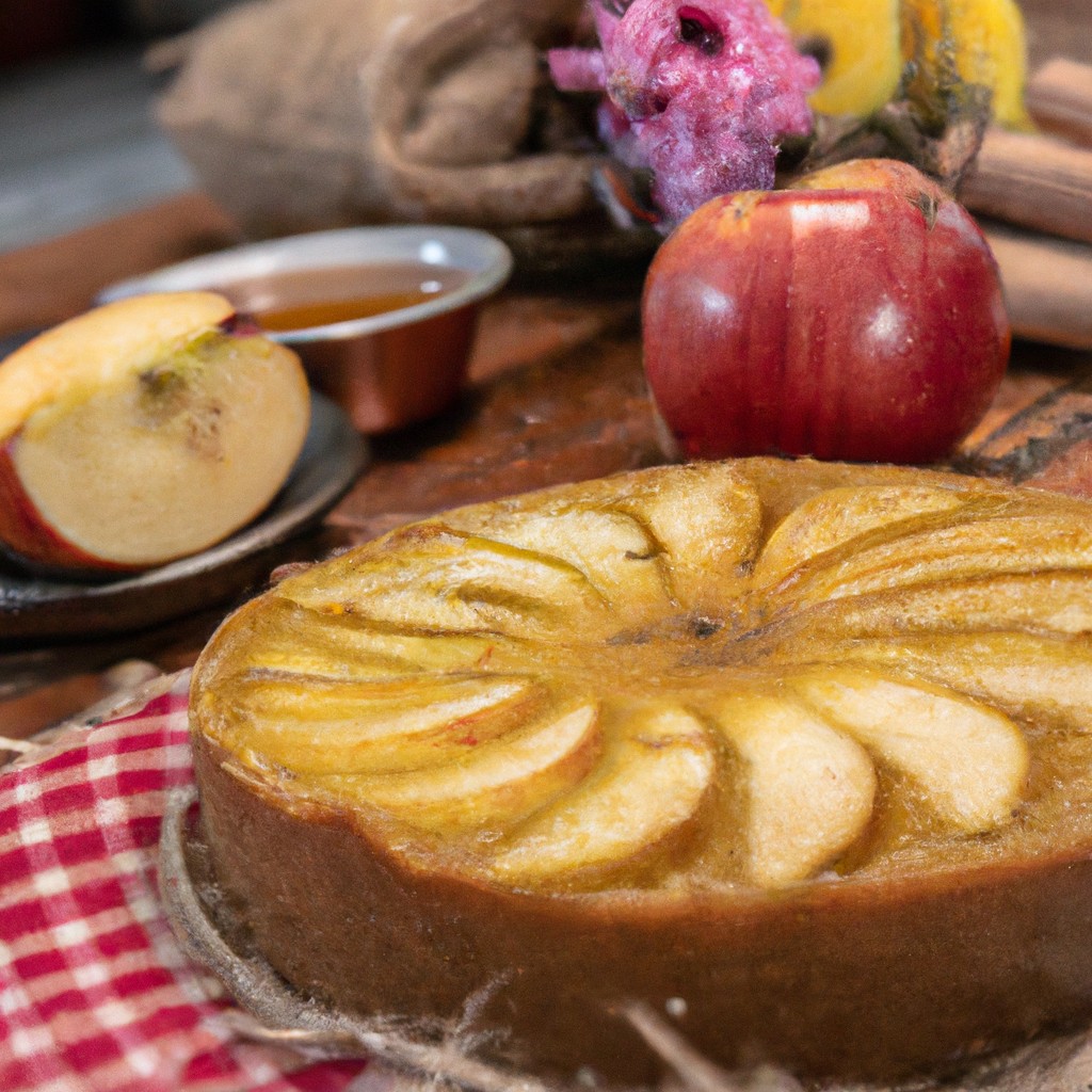 Torta de Maçã com Canela: O conforto da vovó em forma de doce!