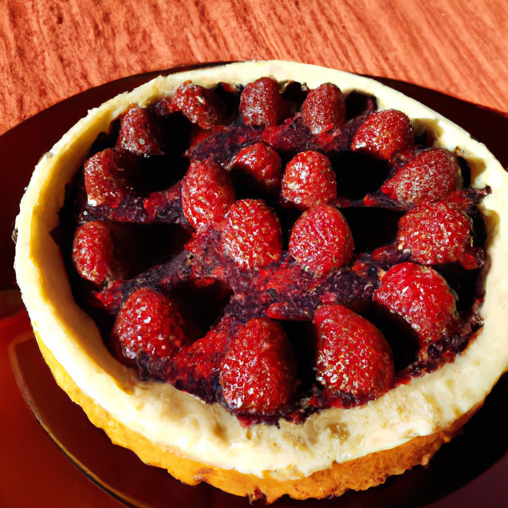 Torta de Amora Silvestre: Um tributo à natureza em forma de doce!
