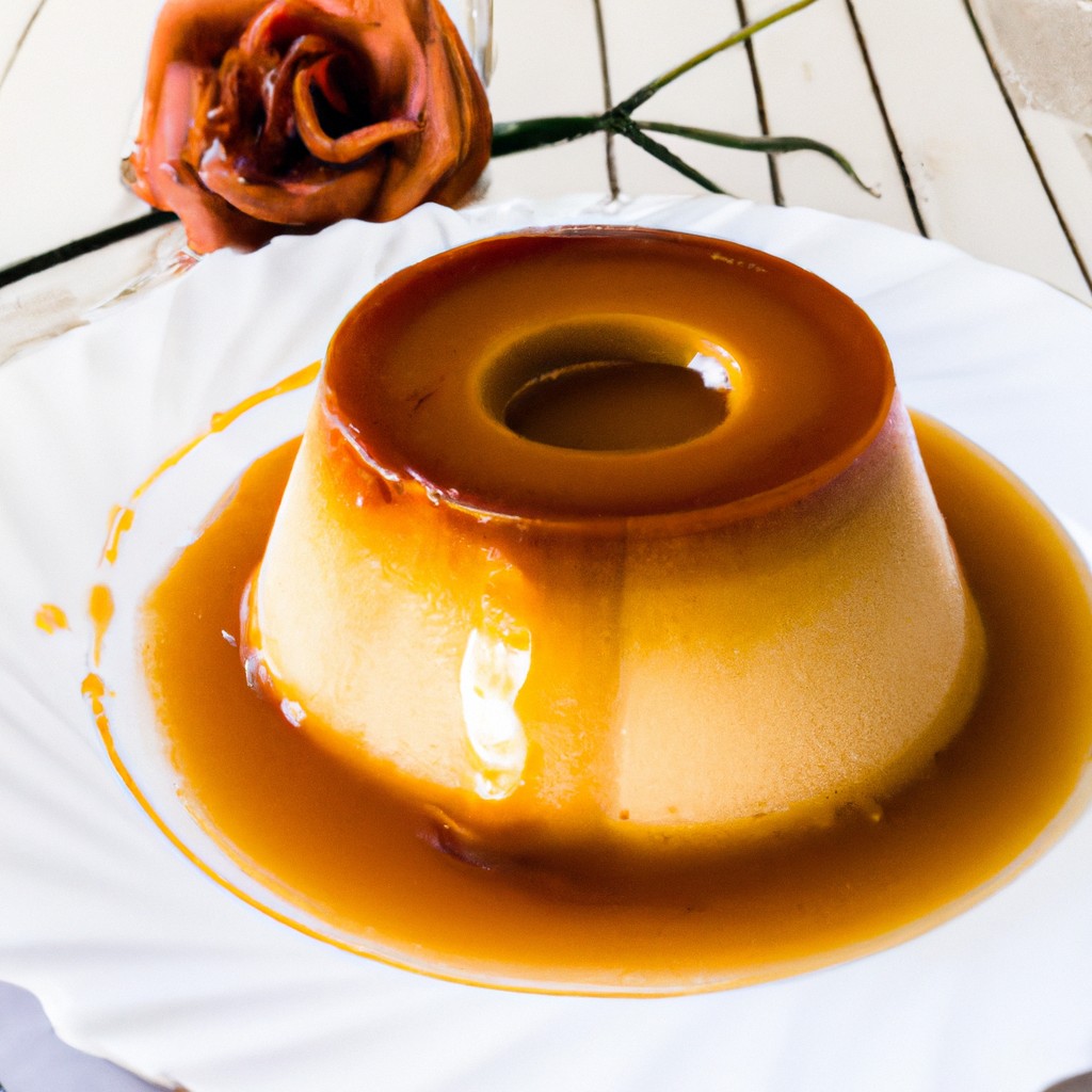 Pudim de Baunilha com Caramelo: Um clássico que nunca sai de moda!