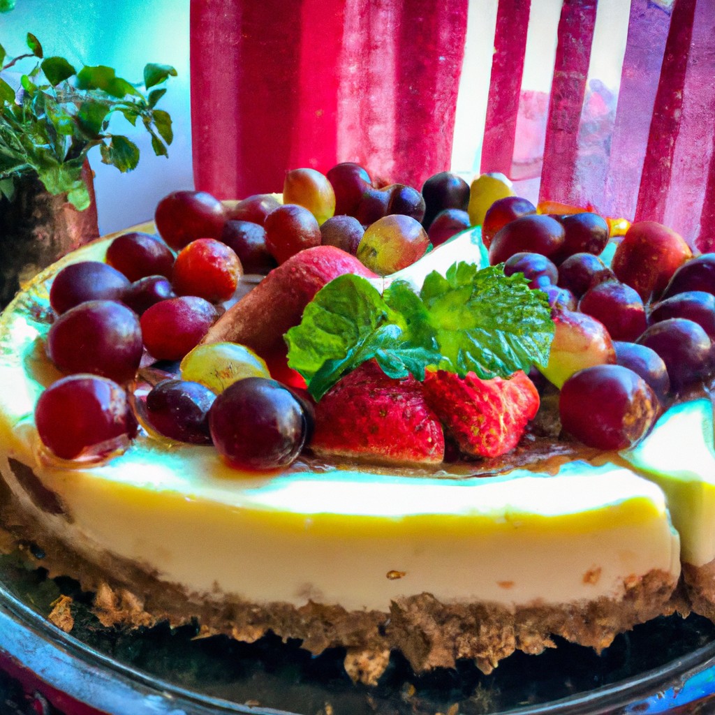 Cheesecake de Frutas Vermelhas: Uma explosão de sabores!