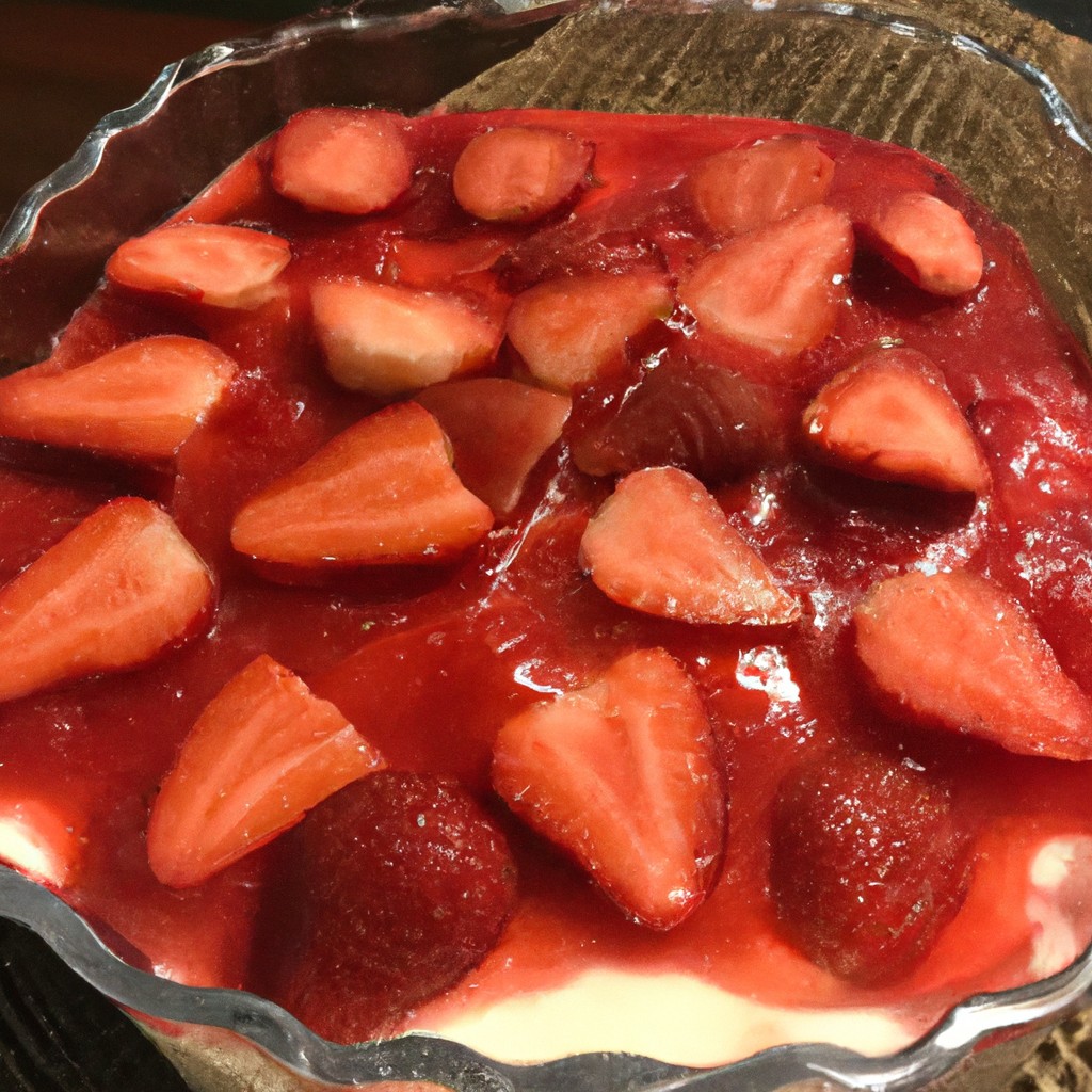 Pavê de Morango com Leite Condensado: Uma explosão de doçura!