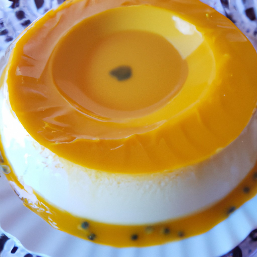 Pudim de Maracujá com Coco Cremoso: Um abraço tropical!