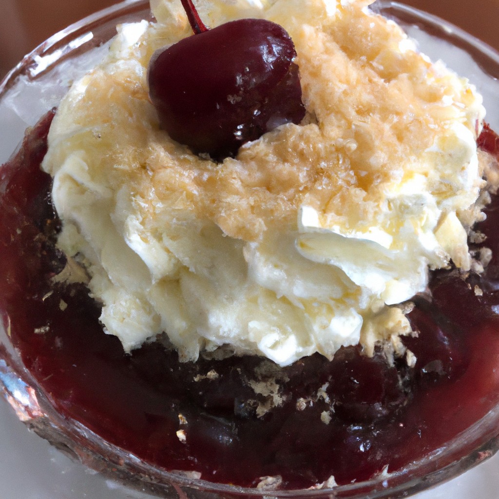 Pavê de Cereja com Chantilly: Uma indulgência irresistível!
