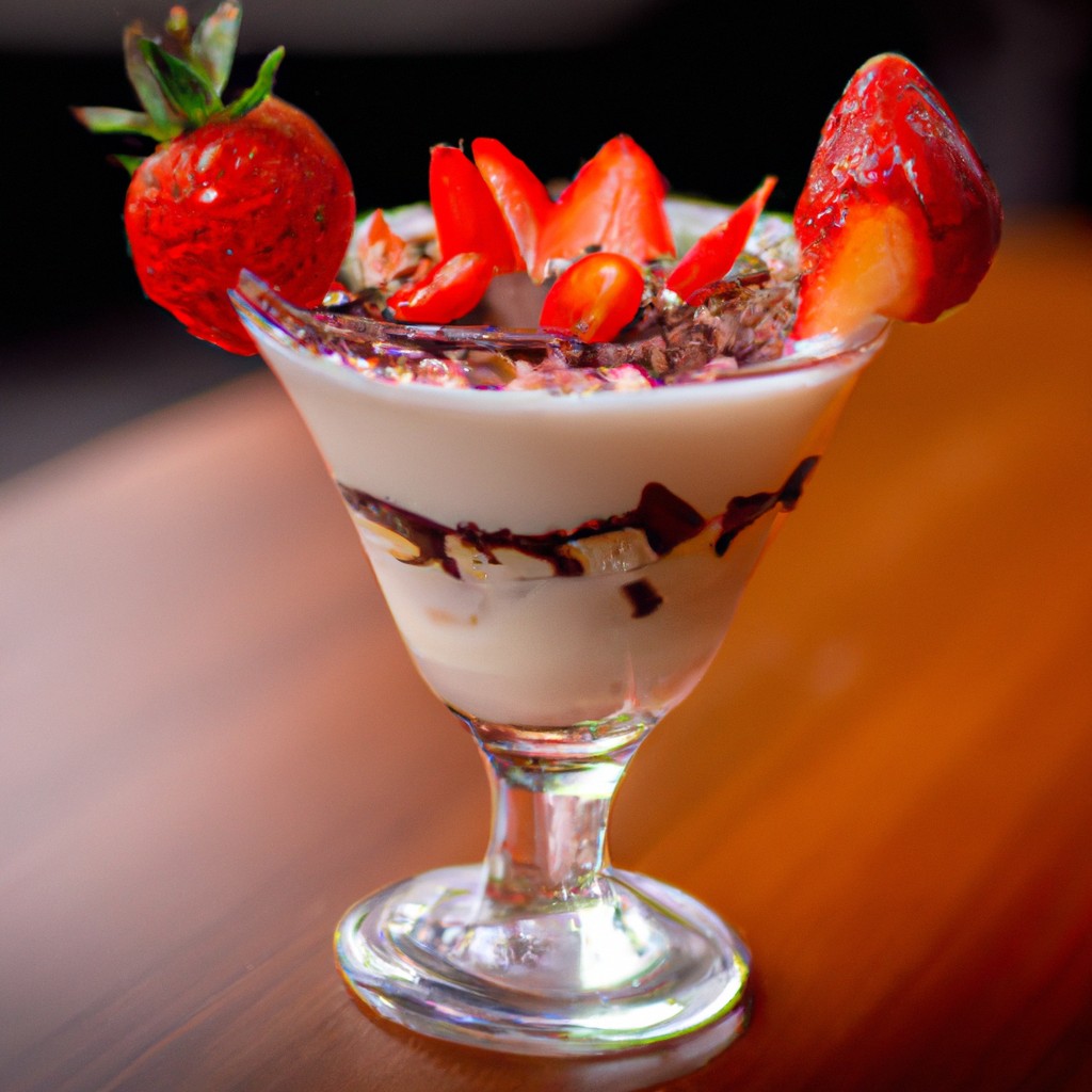 Mousse de Morango com Chocolate: Uma tentação frutada!