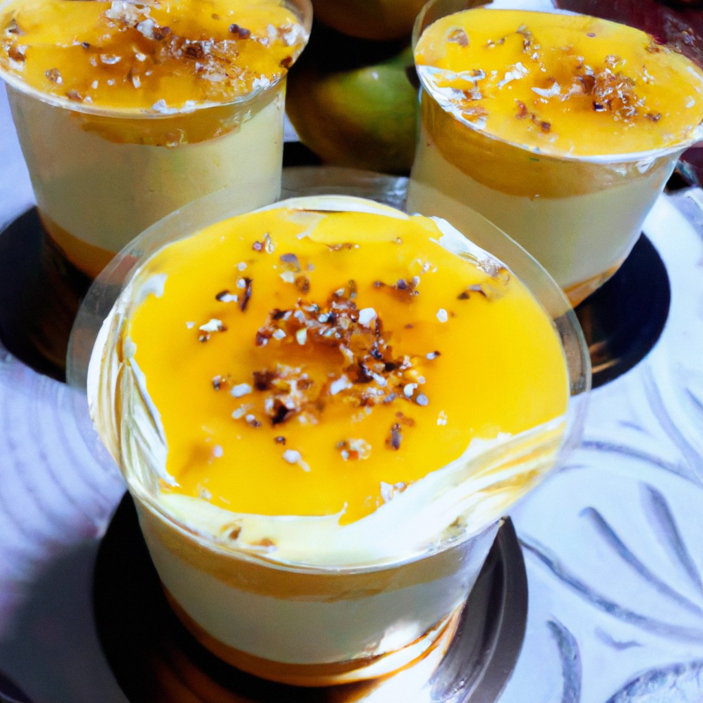 Mousse de Maracujá com Chocolate Branco: Uma explosão tropical!