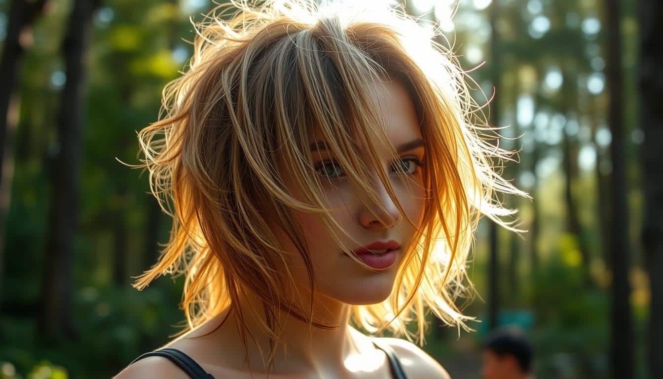 fresh DIY camping hair without washing