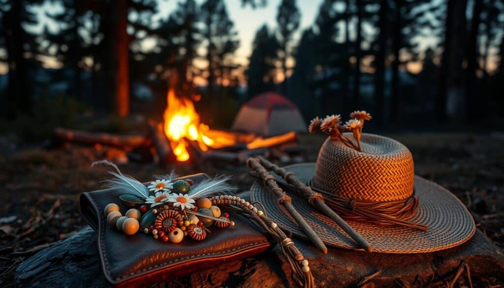 hair accessories camping