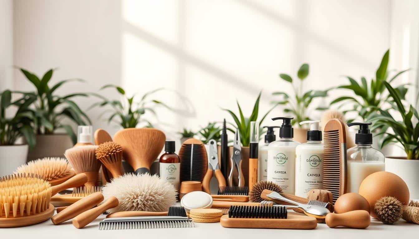 Avoiding harsh chemicals in dog grooming