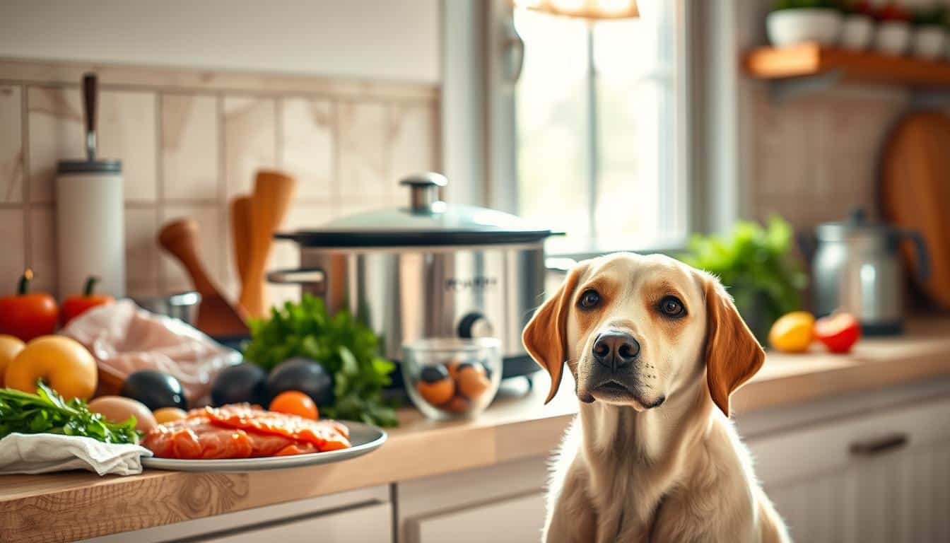 DIY slow cooker recipes for allergic dogs