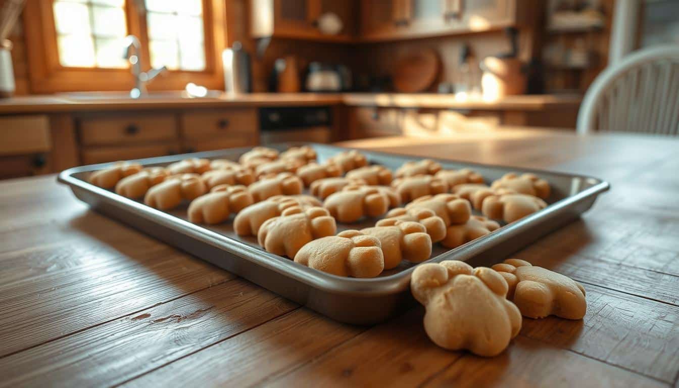 Grain-free cookies for small allergic dogs