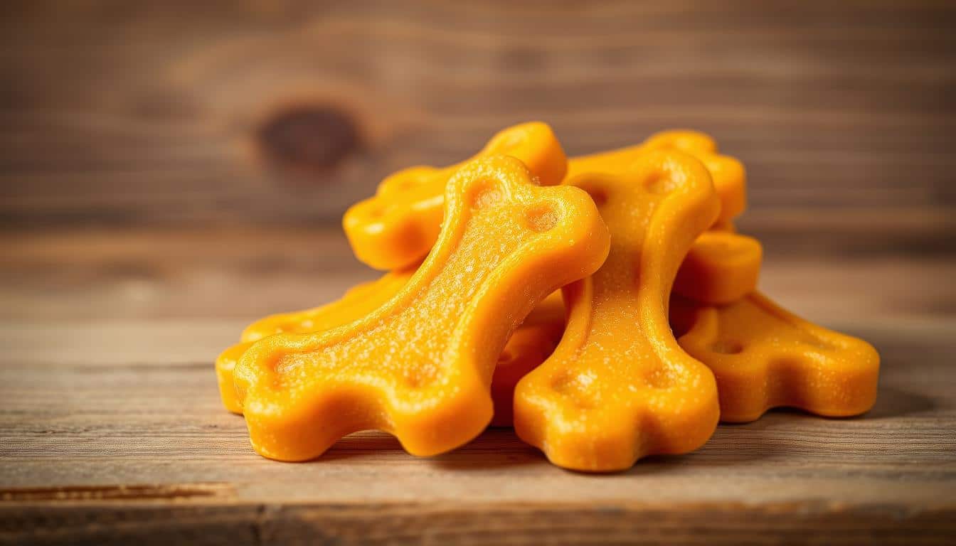 Soft pumpkin chews for small dogs