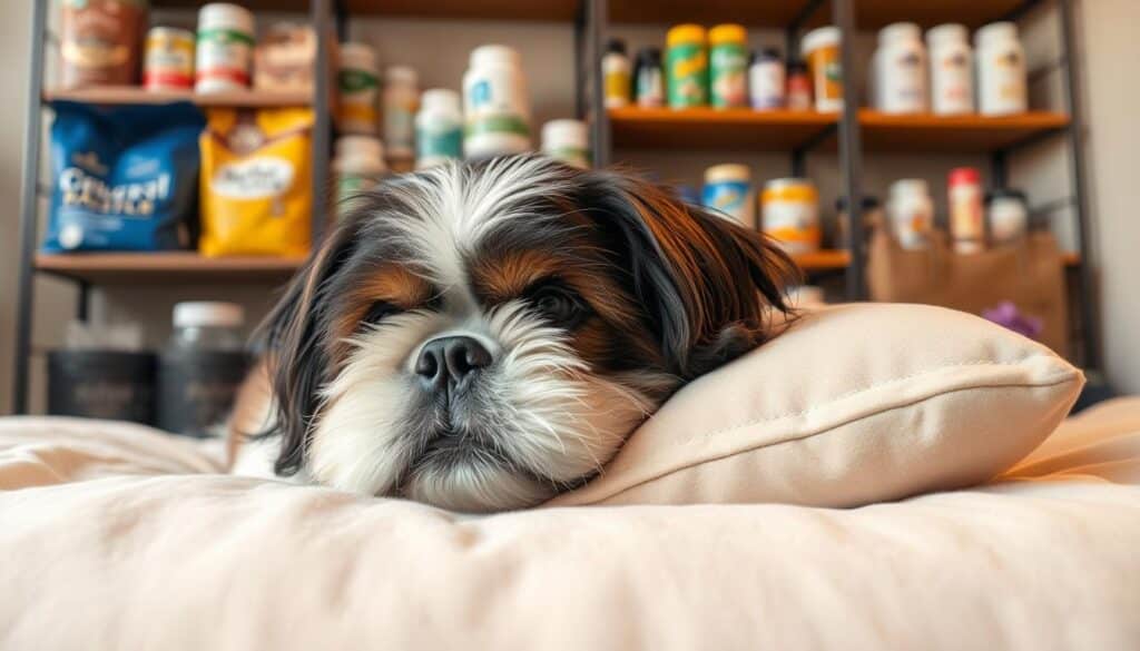 long-term management food allergy dog